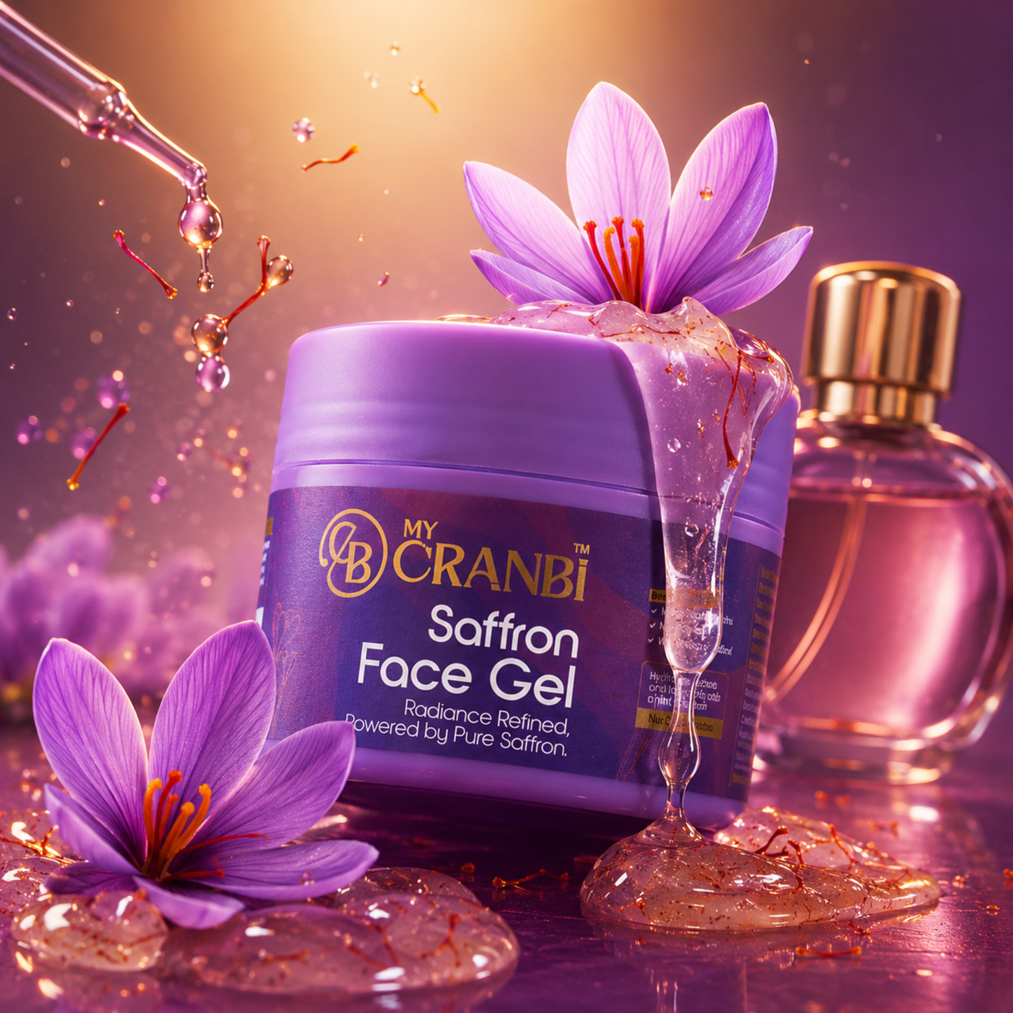 Saffron Face Gel