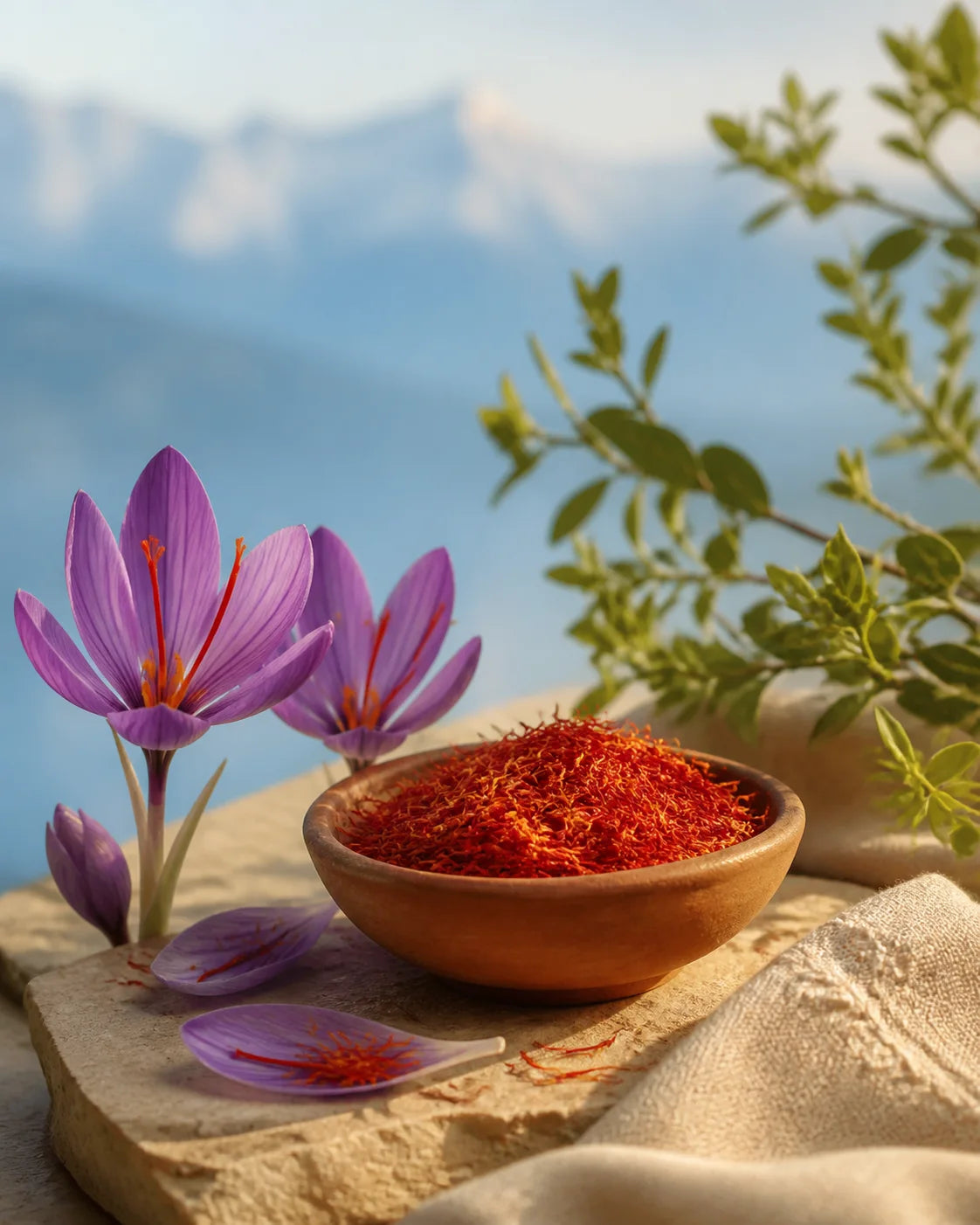 ROOTED IN SAFFRON